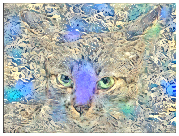 Convolutional Layers for Artistic Style Transfer: Magically Turn Cats into Art